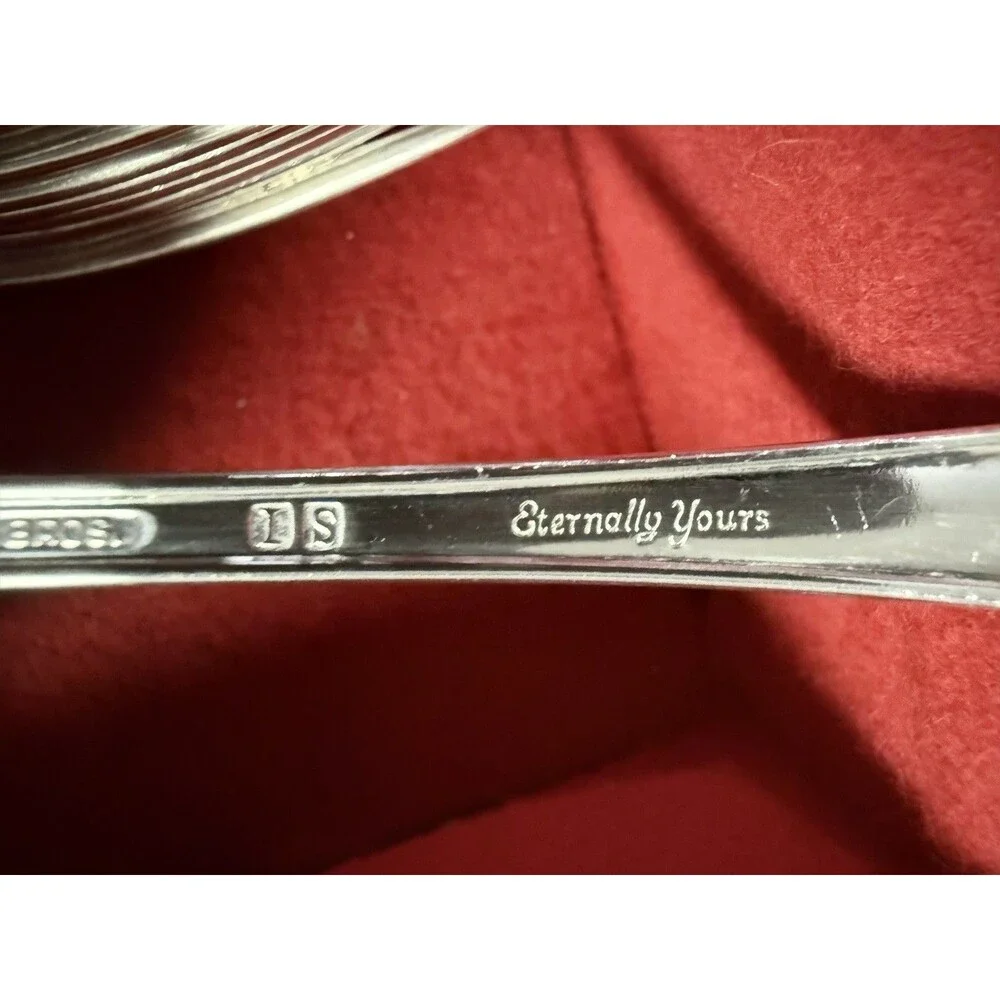 VTG Community Silverplate Flatware Set Oneida Chest Rogers Ladle